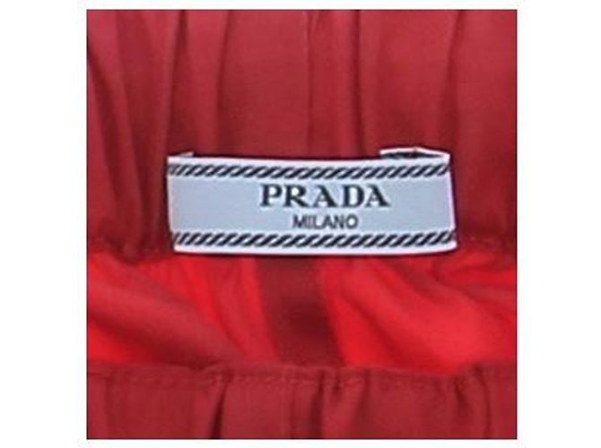 Short de nylon rojo Prada Roja - vista 5