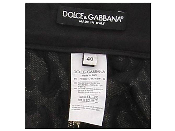 Pantaloncini Dolce & Gabbana oro e nero D'oro - vista 5