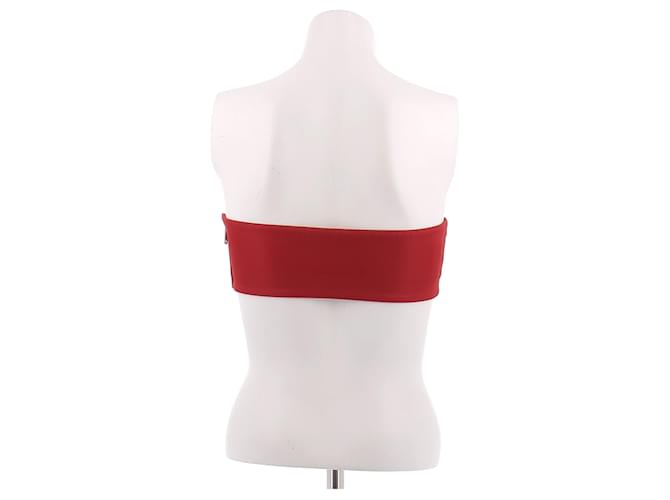 Top bandeau rojo Prada Roja - vista 2