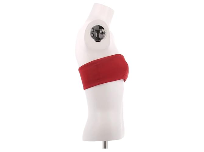 Top bandeau rojo Prada Roja - vista 3