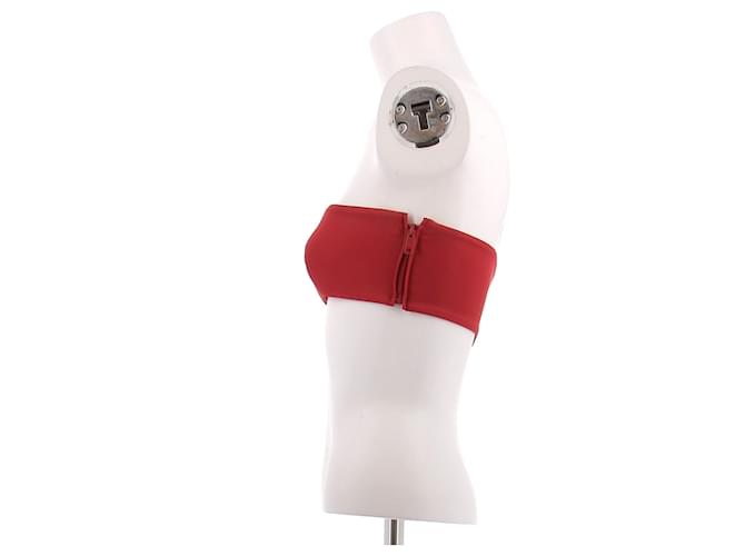 Top bandeau rojo Prada Roja - vista 4