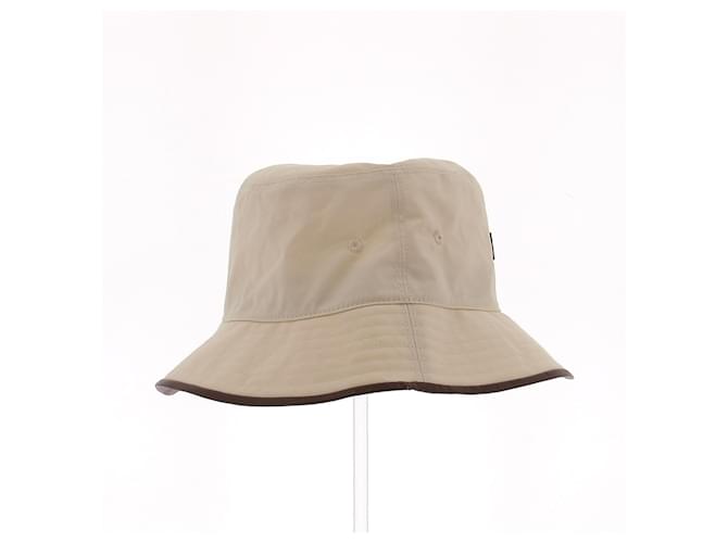 Berretto Burberry Beige in Cotone - vista 4