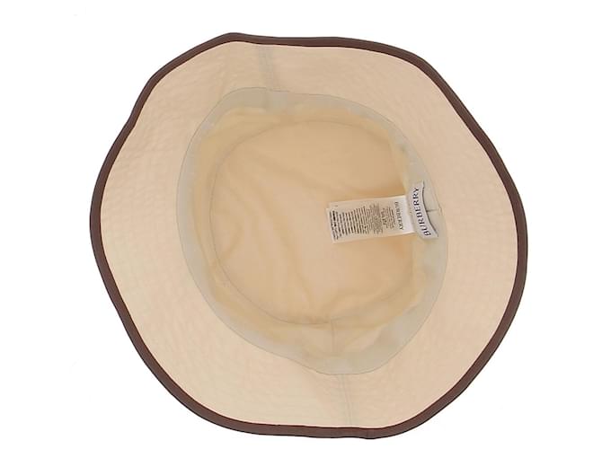 Berretto Burberry Beige in Cotone - vista 6