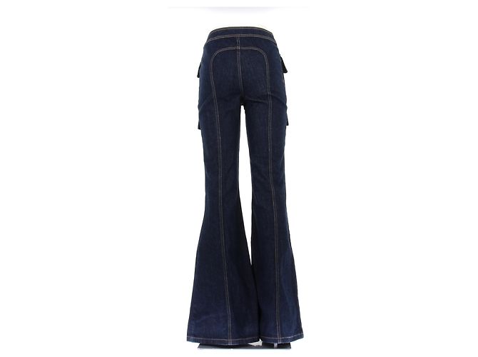 Jeans in cotone blu Zimmermann Taglia 26 - vista 2