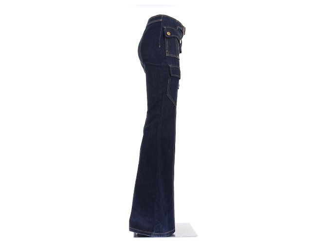 Jeans in cotone blu Zimmermann Taglia 26 - vista 3