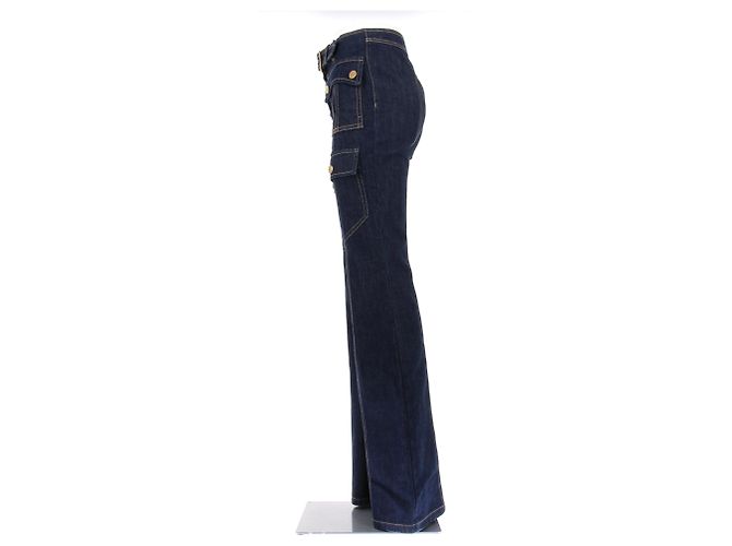 Jeans in cotone blu Zimmermann Taglia 26 - vista 4
