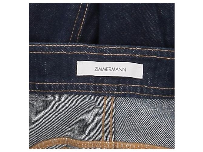 Jeans in cotone blu Zimmermann Taglia 26 - vista 6