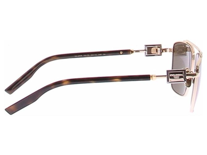 Dolce & Gabbana Gafas de sol doradas en metal Dorado - vista 4