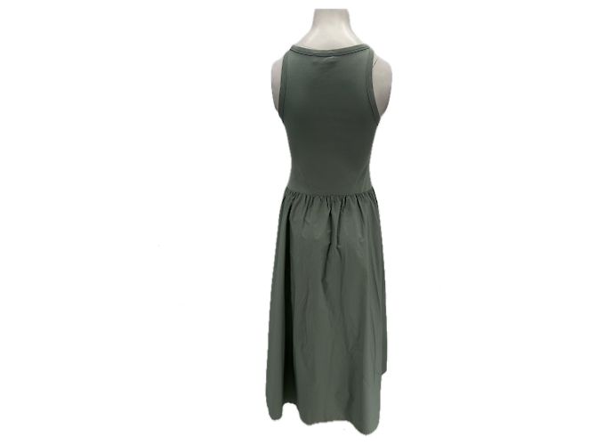 Vestido de algodón verde Cos - vista 2