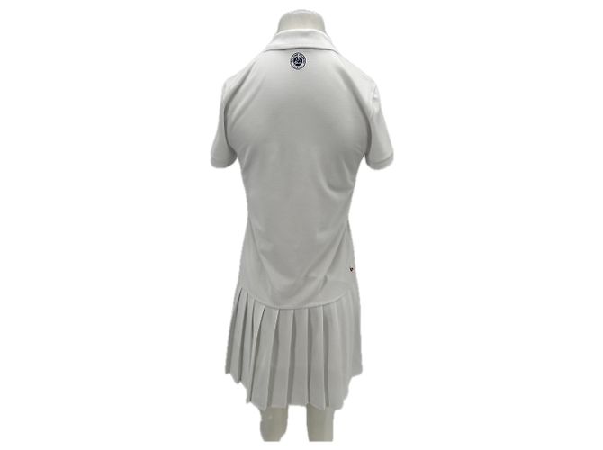 Lacoste Polo-Kleid weiß - Ansicht 2