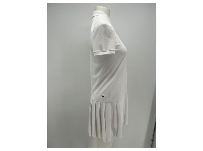 Lacoste Polo-Kleid weiß - Ansicht 4