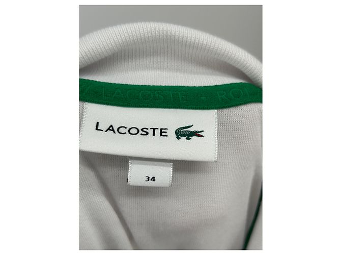 Lacoste Polo-Kleid weiß - Ansicht 5