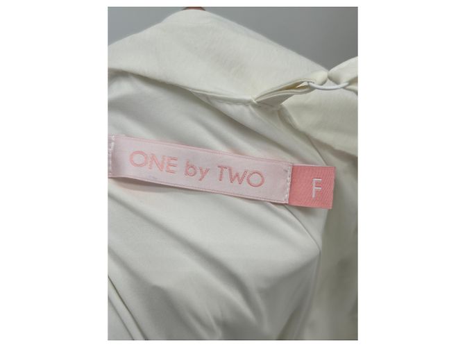Autre Marque Vestido blanco ONE BY TWO S - vista 5