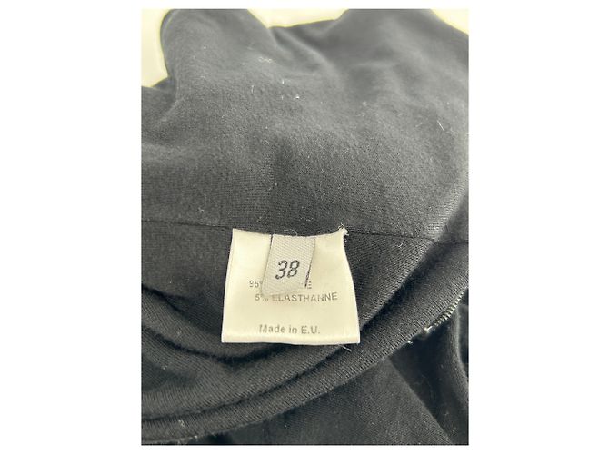 Schwarzes Viscose Kleid von Alexandre Vauthier Größe 38 - Ansicht 6