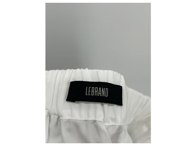 Falda de algodón blanca Patricia Blanchet LEBRAND Blanco - vista 3