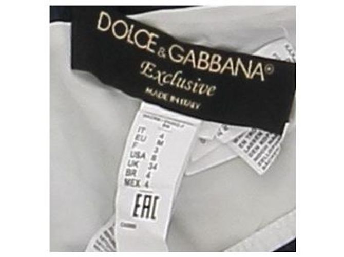 Dolce & Gabbana Printed Shorts Navy Blue Polyester M - view 6