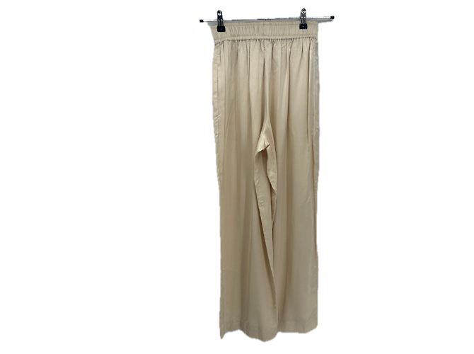 Elia Essentials. Elia Essentials Satinhose Beige Viskose - Ansicht 2