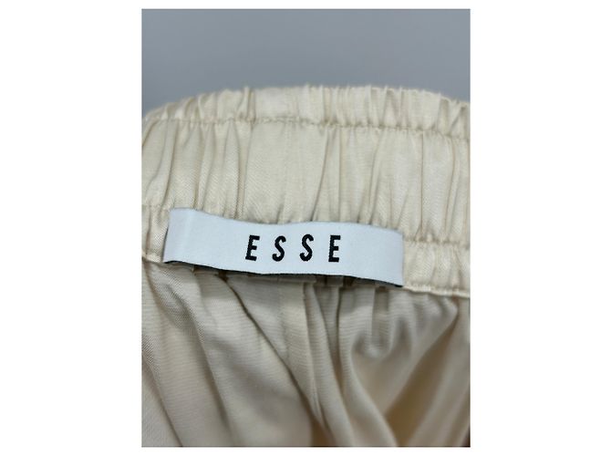 Elia Essentials. Elia Essentials Satinhose Beige Viskose - Ansicht 3