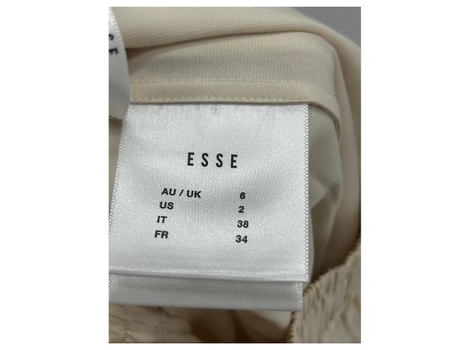 Elia Essentials. Elia Essentials Satinhose Beige Viskose - Ansicht 4