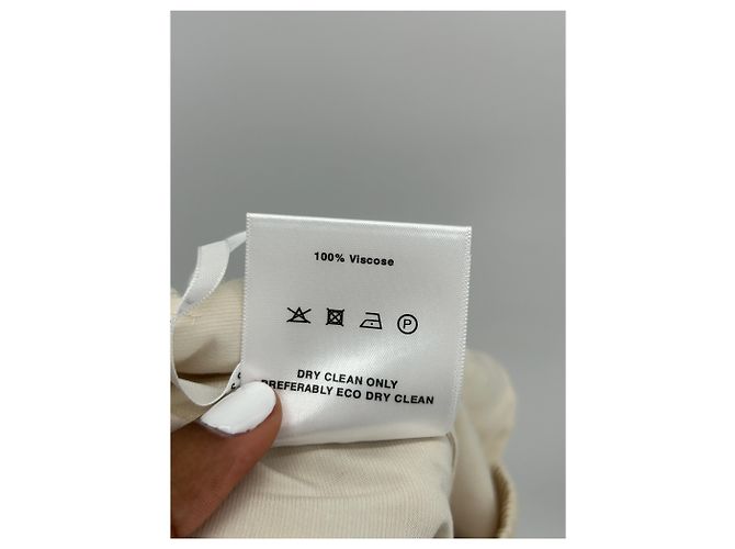 Elia Essentials. Elia Essentials Satinhose Beige Viskose - Ansicht 5