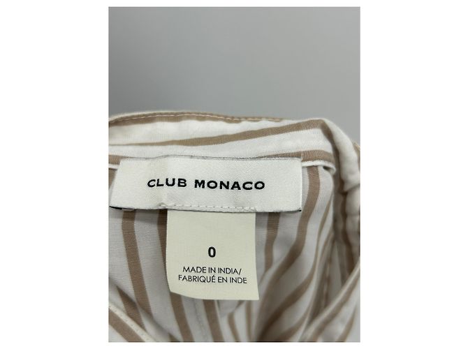Mono de rayas Club Monaco Blanco - vista 3