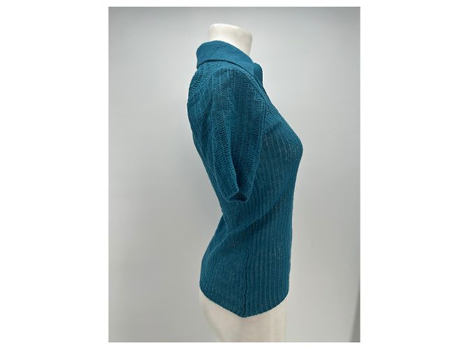 Autre Marque Polo de punto azul AURALEE - vista 3