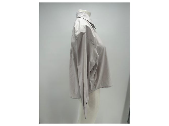 Autre Marque Camisa de algodón gris RIKA STUDIOS M - vista 3
