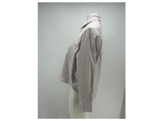 Autre Marque Camisa de algodón gris RIKA STUDIOS M - vista 4
