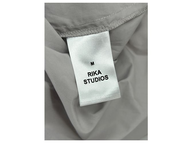 Autre Marque Camisa de algodón gris RIKA STUDIOS M - vista 5