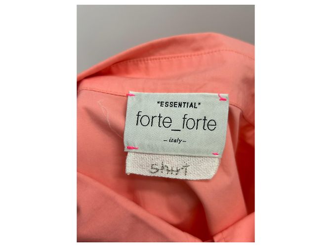 Camisa Forte Forte de algodón rosa - vista 5