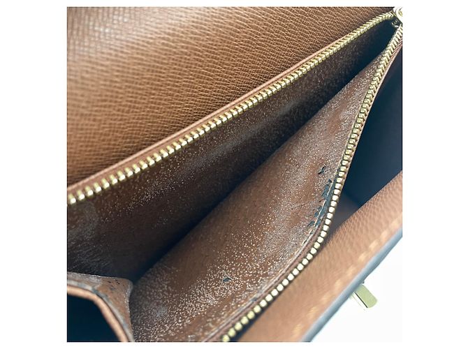 Borsa Louis Vuitton Malesherbes Marrone Monogramma - vista 8