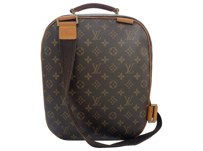 Louis Vuitton Monogram Schultertasche Braun Schwarz Mehrfarben Monogramm - Ansicht 2