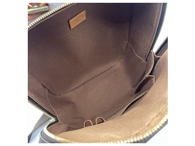 Louis Vuitton Monogram Schultertasche Braun Schwarz Mehrfarben Monogramm - Ansicht 7