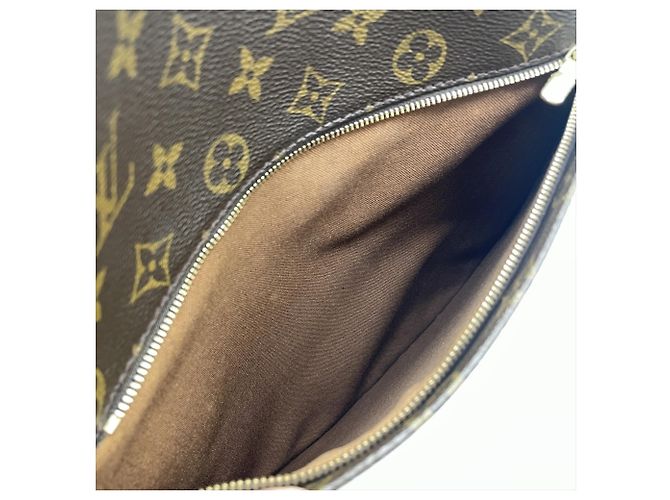 Louis Vuitton Monogram Schultertasche Braun Schwarz Mehrfarben Monogramm - Ansicht 9