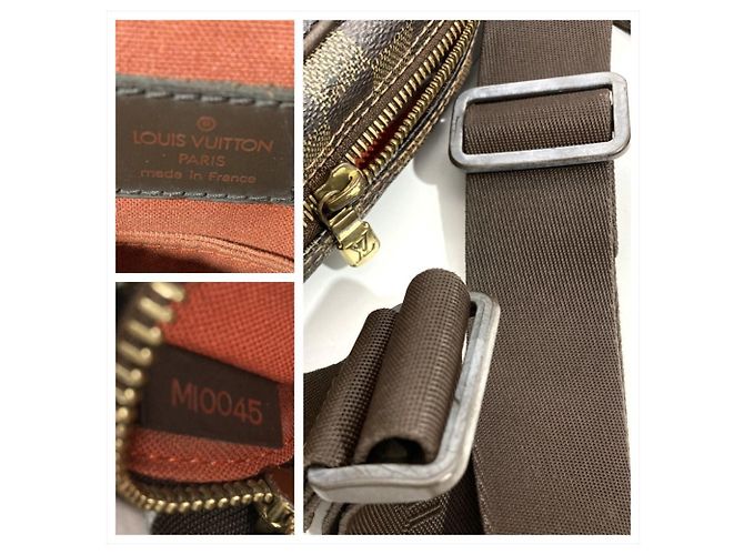 Borsa a tracolla Louis Vuitton Olaf PM Marrone Damier ebene - vista 8