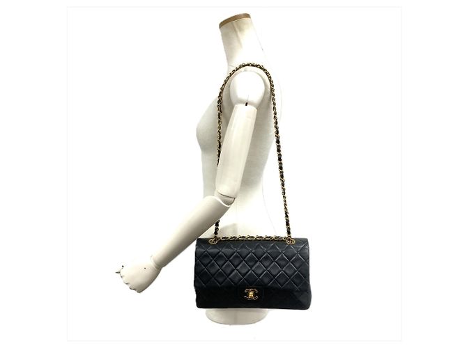 Timeless Borsa Chanel 11.12 Classic Nero - vista 10