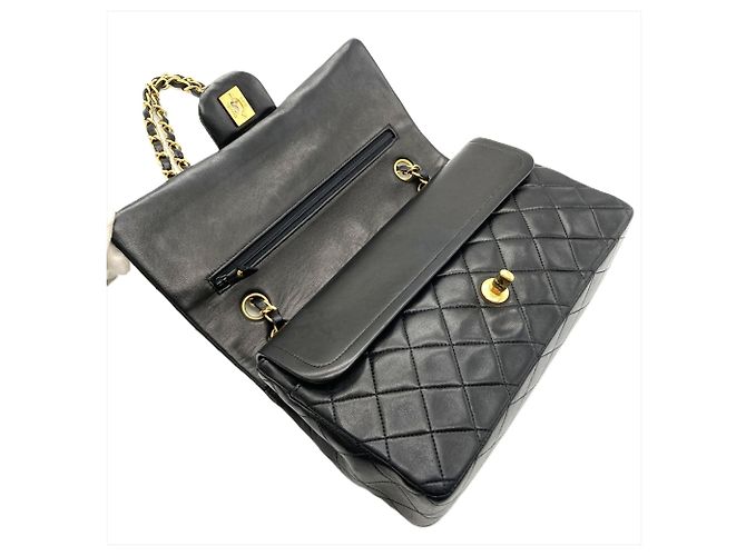 Timeless Borsa Chanel 11.12 Classic Nero - vista 5