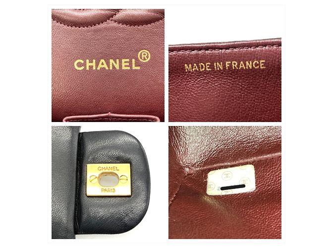 Timeless Borsa Chanel 11.12 Classic Nero - vista 9