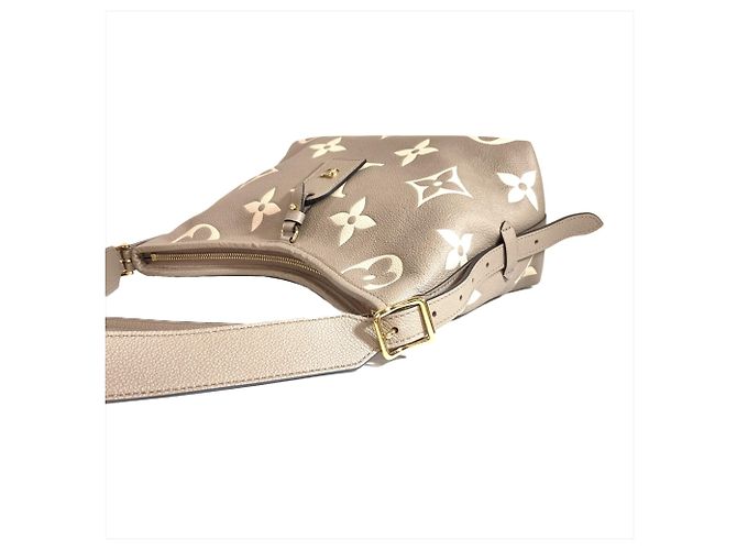 Borsa a tracolla Louis Vuitton Carryall Zip NM PM Multicolore Beige Crudo Monogramma - vista 3