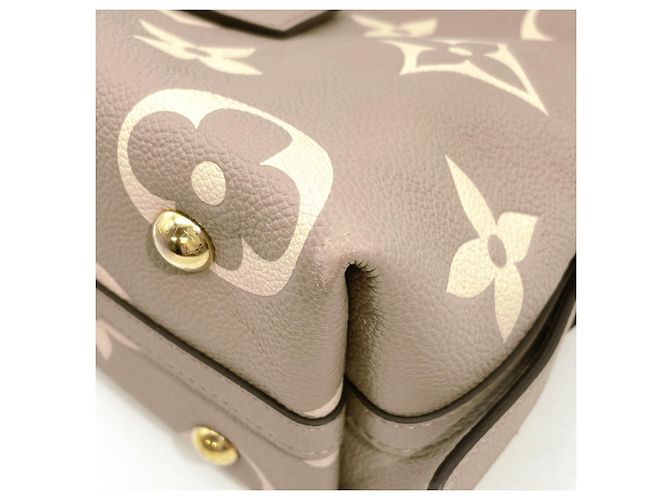 Borsa a tracolla Louis Vuitton Carryall Zip NM PM Multicolore Beige Crudo Monogramma - vista 5