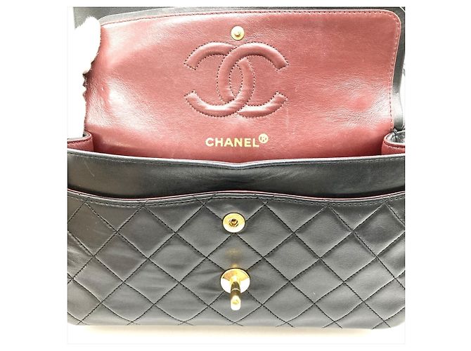 Borsa a tracolla Chanel Matelassé 23 Nero - vista 8