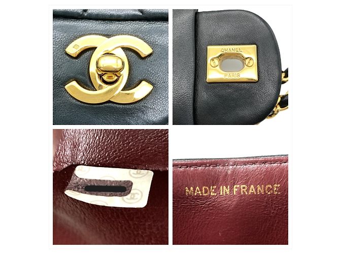Borsa a tracolla Chanel Matelassé 23 Nero - vista 9