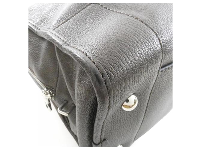 Borsa Loewe Amazona Argento - vista 3