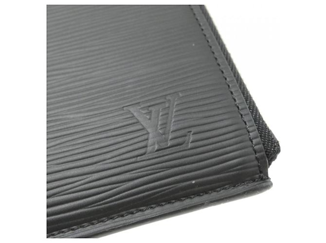 Bolsa Louis Vuitton Epi Pochette Jour GM Preto - vista 6