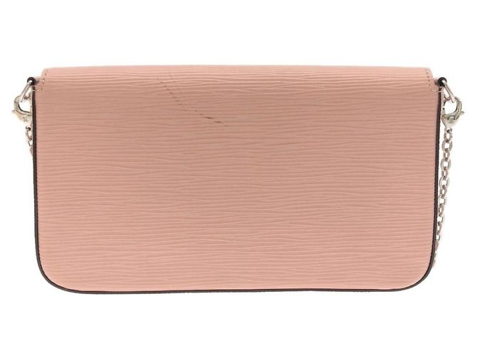 Pochette Félicie Pochette Felicie Epi Louis Vuitton M62467 Borsa a Spalla Rosa - vista 2