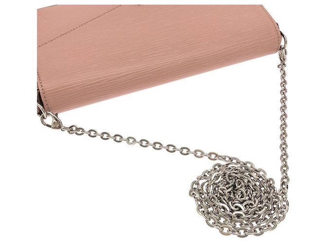 Pochette Félicie Pochette Felicie Epi Louis Vuitton M62467 Borsa a Spalla Rosa - vista 7
