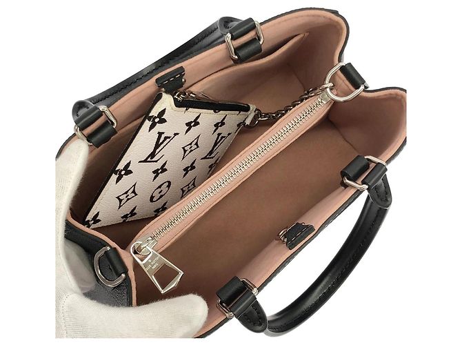 Borsa Louis Vuitton Epi Marelle Tote BB M59952 Nero - vista 6