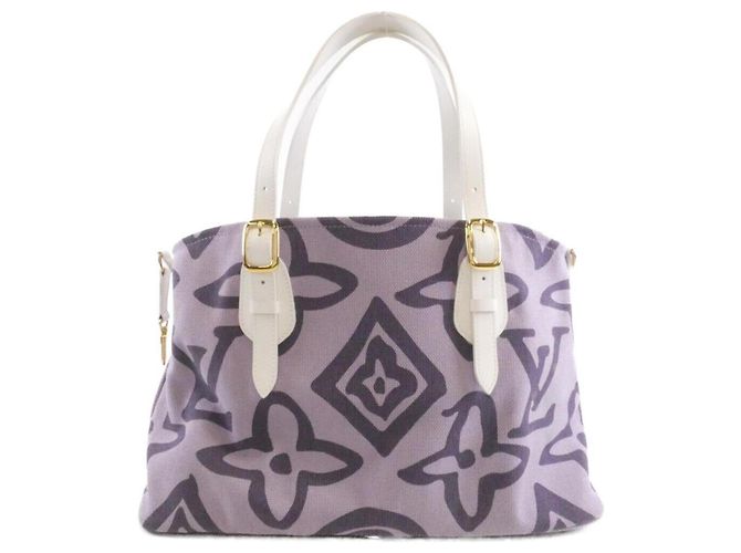 Borsa Louis Vuitton Taïcienne PM Porpora - vista 2