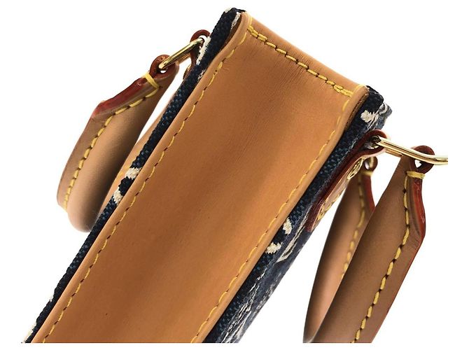 Louis Vuitton SINCE1854 Petite Sac Plat Handbag Blu - vista 3