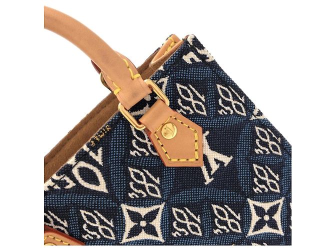Louis Vuitton SINCE1854 Petite Sac Plat Handbag Blu - vista 4